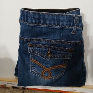 Cato Premium Denim Jeans Bootcut Dark Wash Pockets Womens Size‎ 10